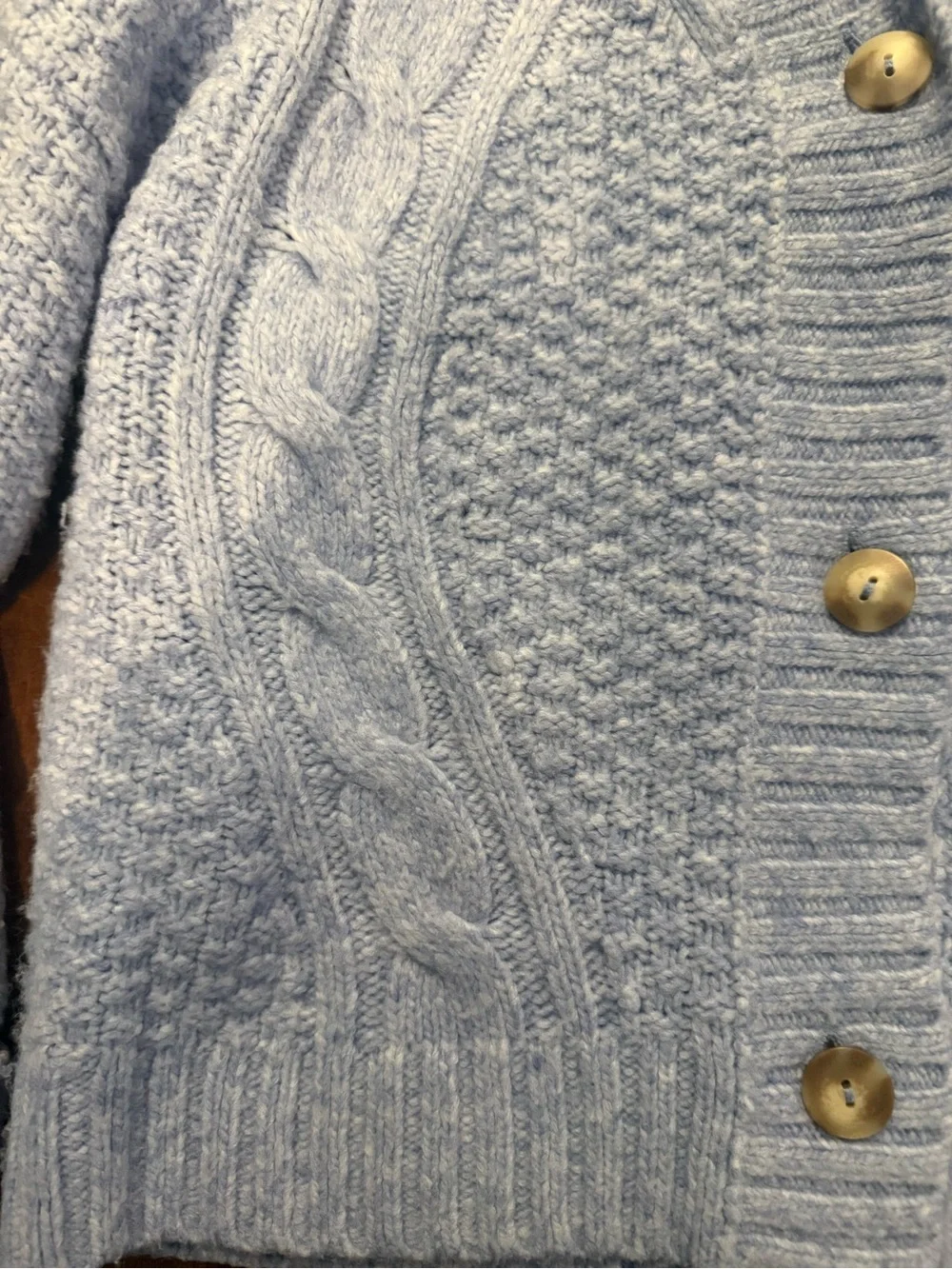 Abercrombie Cable Knit Cardigan (M)